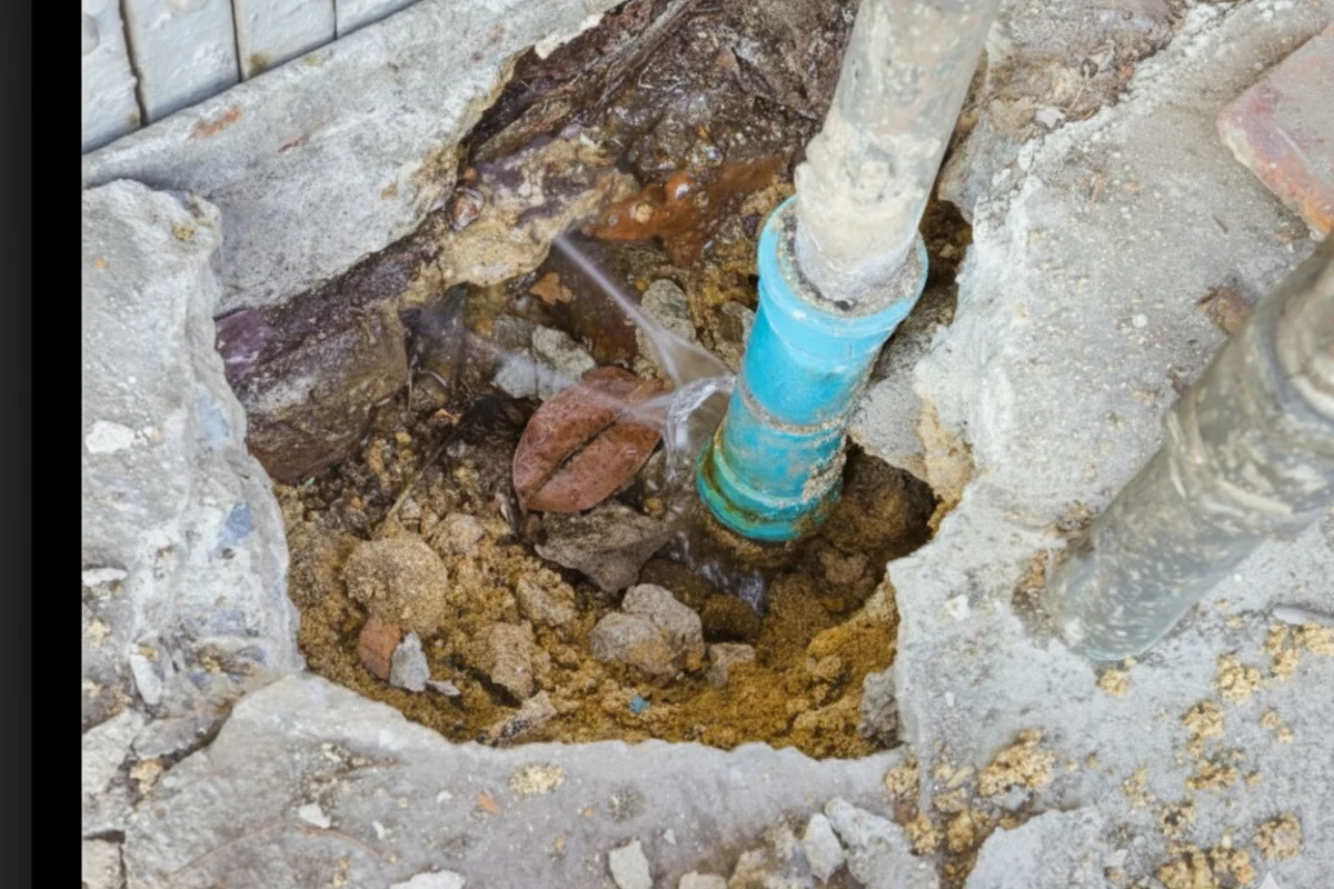 Reparación de fuga en tubería en Los Mochis - Servicio profesional con garantía