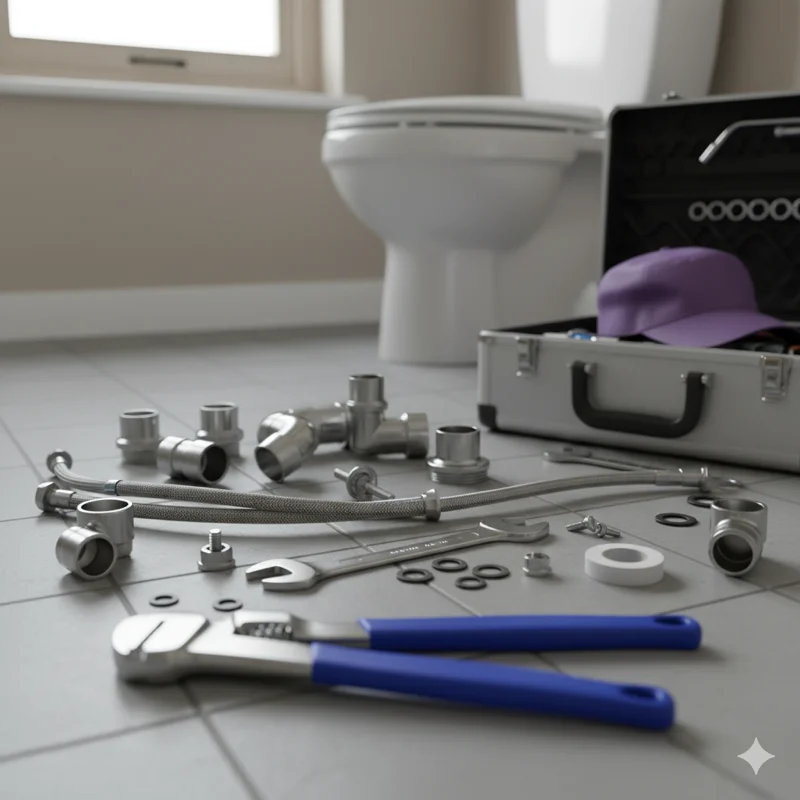 Cambio de taza de baño en Los Mochis